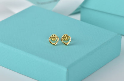 [⭐Luxery Jewels]OPEN HEART OHRSTECKER