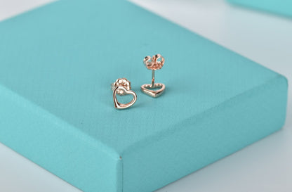 [⭐Luxery Jewels]OPEN HEART OHRSTECKER