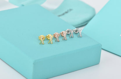 [⭐Luxery Jewels]ATLAS DIAMOND STUD EARRINGS