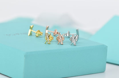 [⭐Luxery Jewels]ATLAS DIAMOND STUD EARRINGS