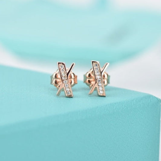 [⭐Luxery Jewels]ATLAS DIAMOND STUD EARRINGS