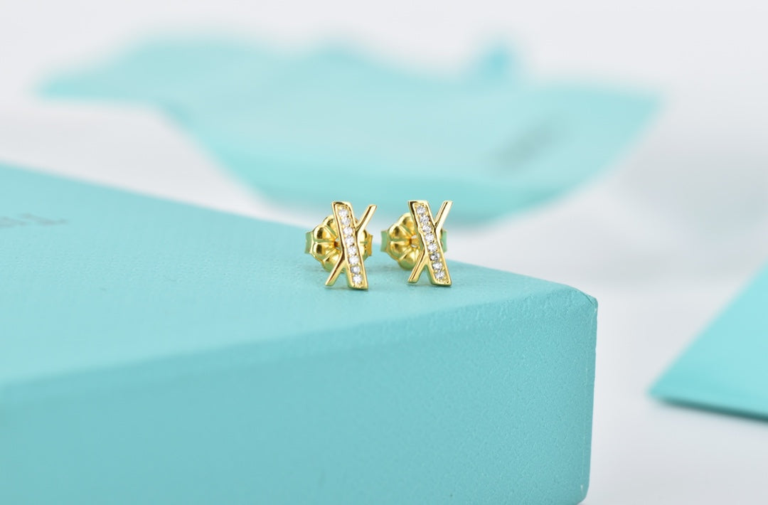 [⭐Luxery Jewels]ATLAS DIAMOND STUD EARRINGS