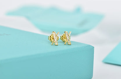 [⭐Luxery Jewels]ATLAS DIAMOND STUD EARRINGS