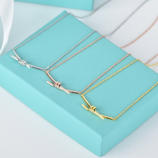 [⭐Luxery Jewels]KNOT NECKLACE