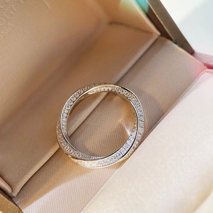[⭐Luxery Jewels]SPIRAL DIAMOND RING