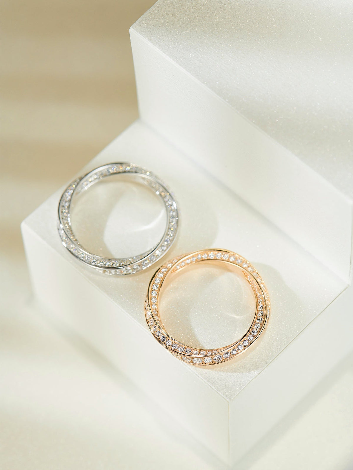 [⭐Luxery Jewels]SPIRAL DIAMOND RING
