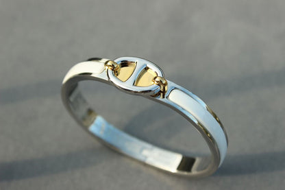 [Luxery]CLIC CHAINE SILVER BRACELET