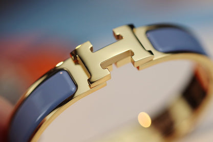 [Luxery]H BRACELET 12MM BLUE GRAY