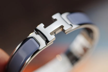[Luxery]H BRACELET 12MM BLUE GRAY