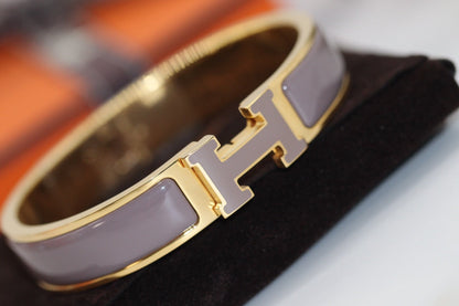 [Luxery]H BRACELET 12MM BROWN