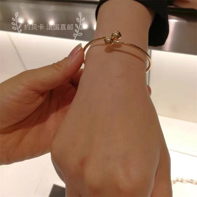[⭐Luxery Jewels]シティ ハードウェア ボール バイパス ブレスレット