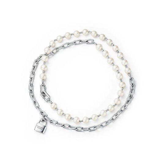 [⭐Luxery Jewels]HARDWEAR PEARL WRAP NECKLACE