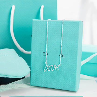 [⭐Luxery Jewels]PALOMA S GRAFFITI LOVE HALSKETTE