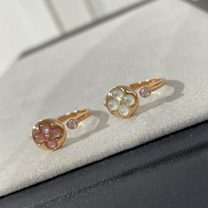 [Luxery]SUN 1 DIAMOND PINK MOP RING