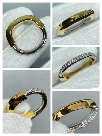 [⭐Luxery Jewels]LOCK DIAMOND RING