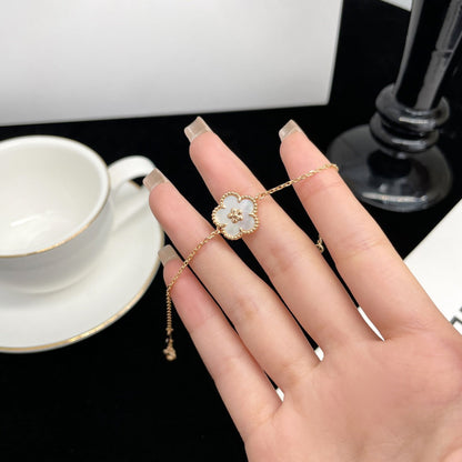 [Luxery]LUCKY SPRING ROSE GOLD MOP BRACELET