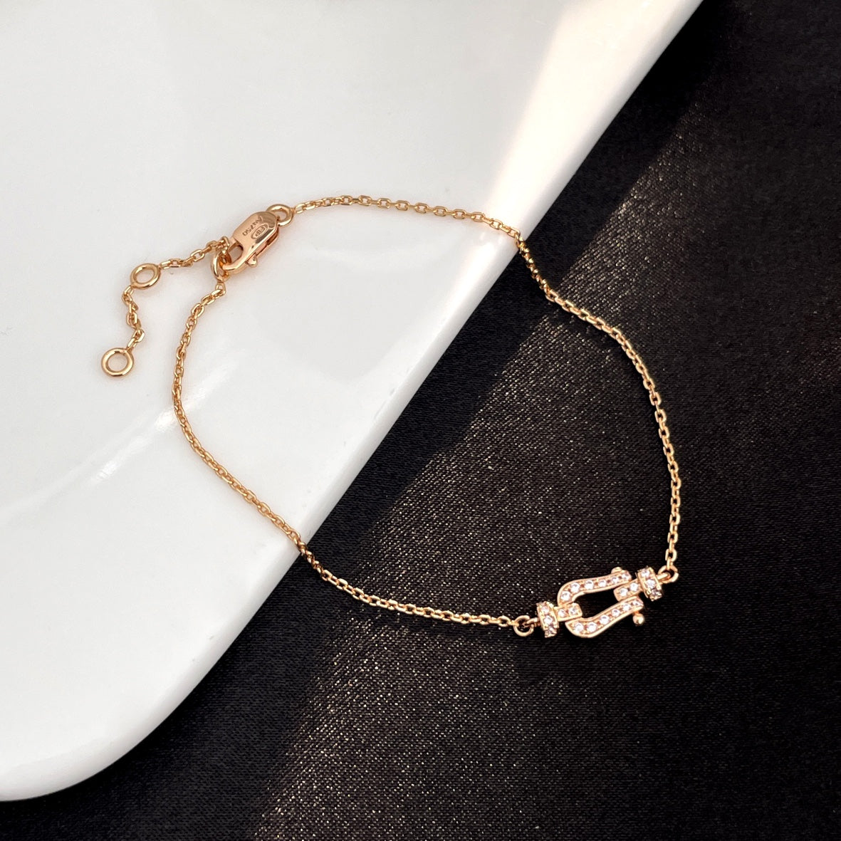 [Luxery]FORCE 10 SMALL CHAIN BRACELET