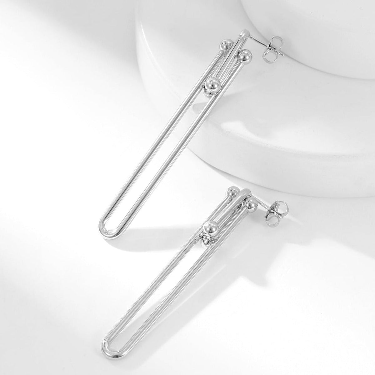 [⭐Luxery Jewels]HARDWEAR LONG DROP EARRINGS