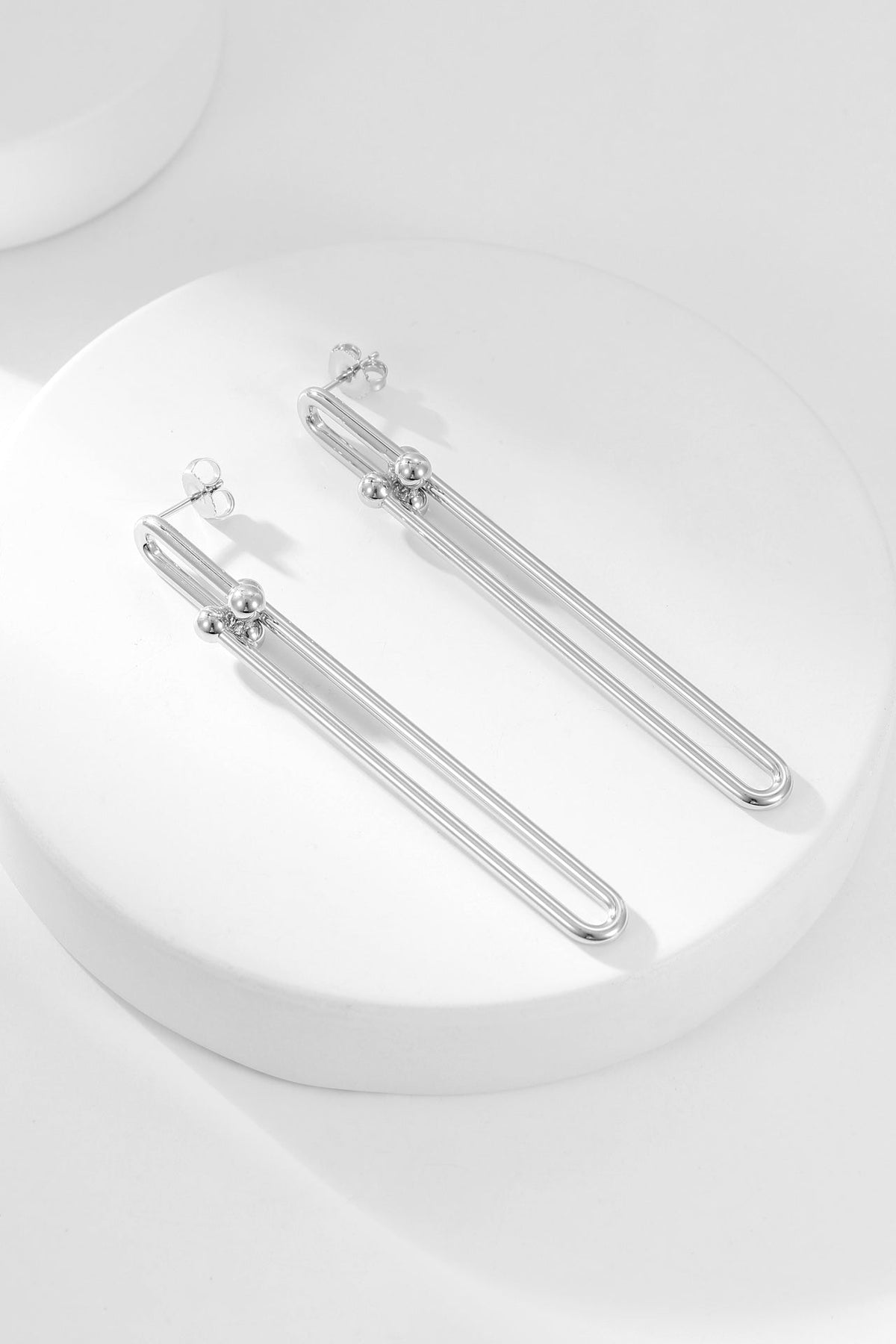 [⭐Luxery Jewels]HARDWEAR LONG DROP EARRINGS