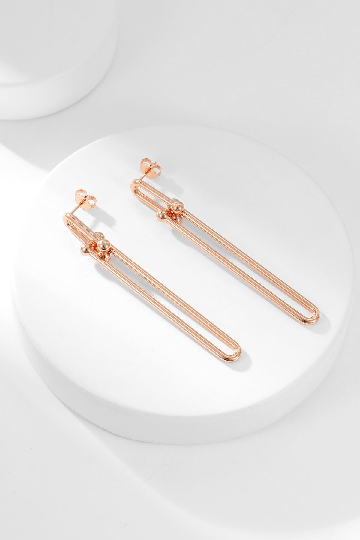 [⭐Luxery Jewels]HARDWEAR LONG DROP EARRINGS