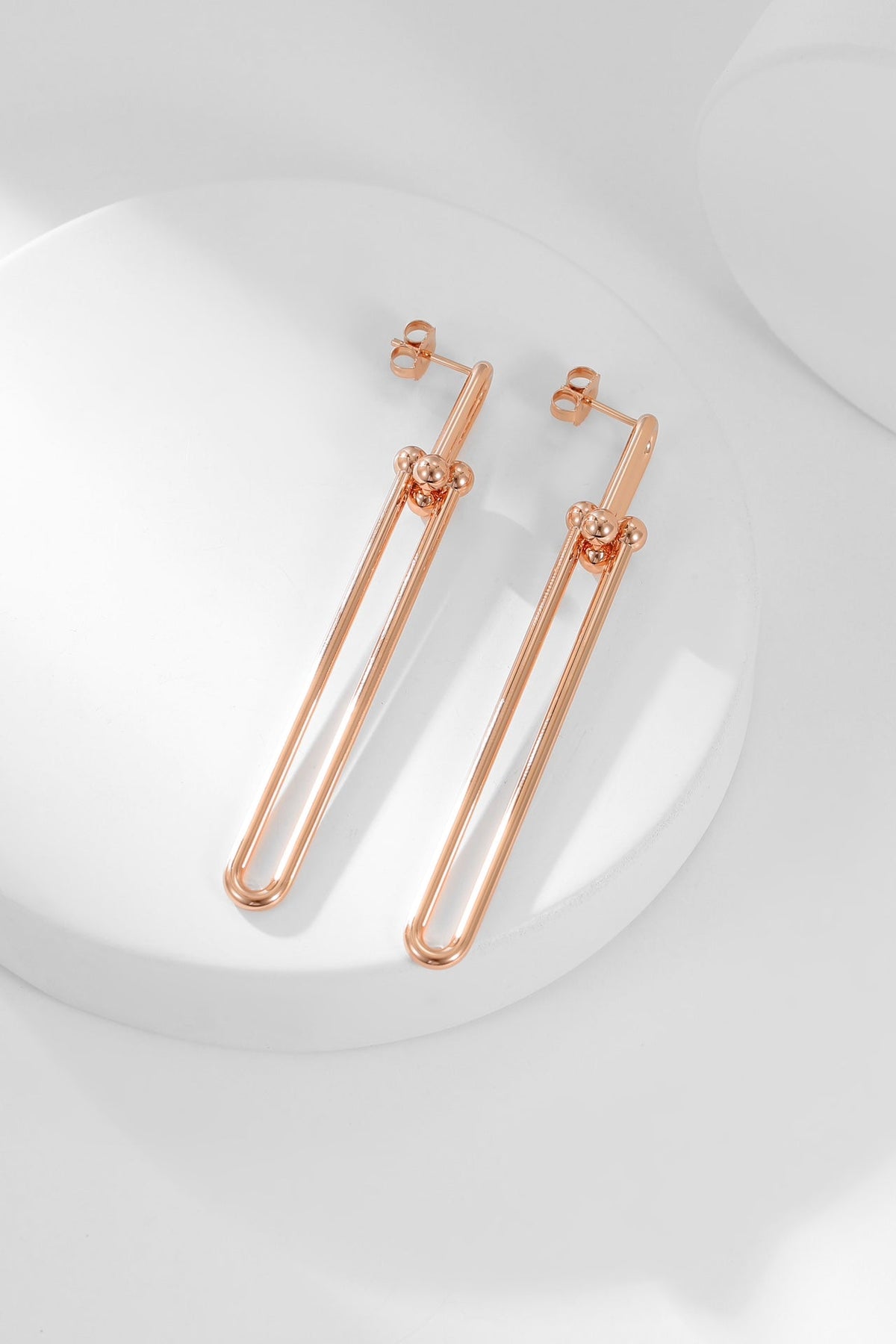 [⭐Luxery Jewels]HARDWEAR LONG DROP EARRINGS