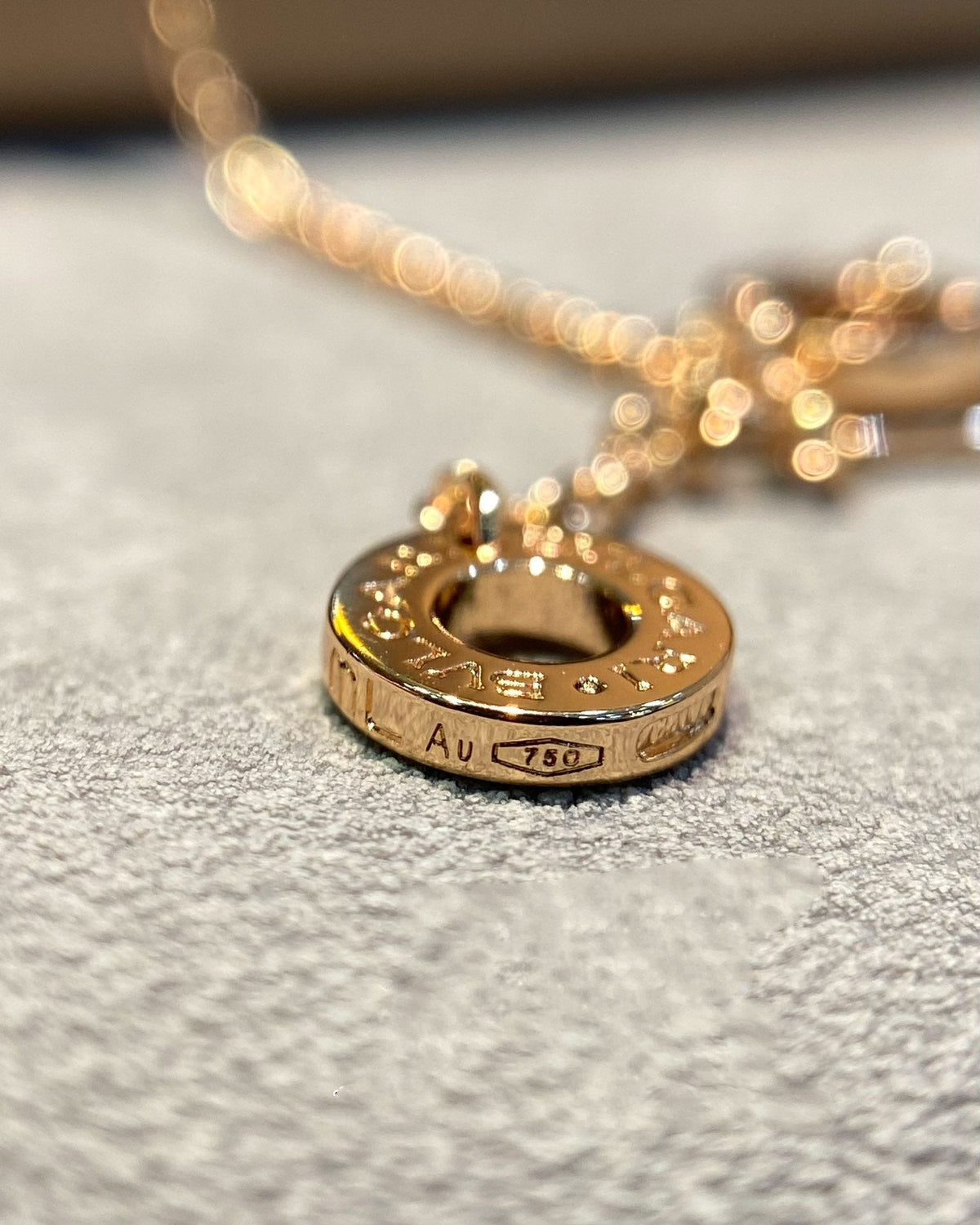 [⭐Luxery]DREAM MOP DIAMANTBESETZTE HALSKETTE IN ROSÉGOLD