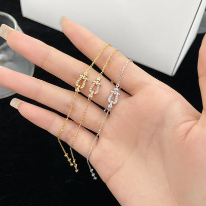 [Luxery]FORCE 10 FULL DIAMOND BUCKLE CHAIN LINK MINI MODEL