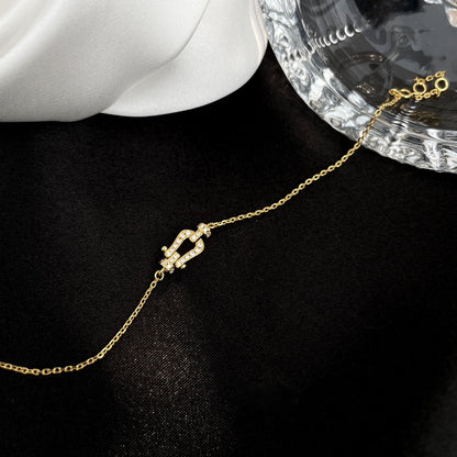 [Luxery]FORCE 10 FULL DIAMOND BUCKLE CHAIN LINK MINI MODEL