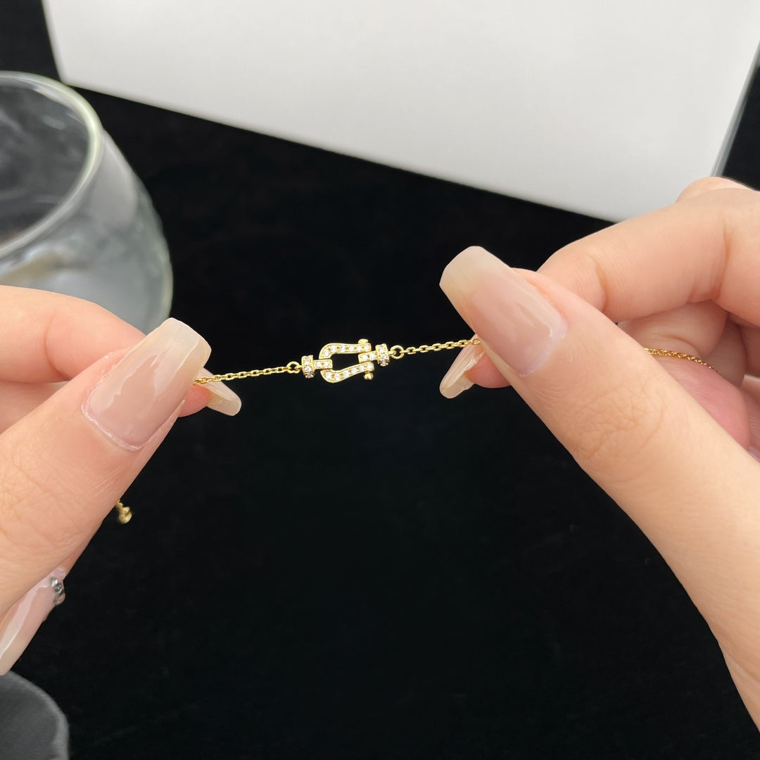 [Luxery]FORCE 10 FULL DIAMOND BUCKLE CHAIN LINK MINI MODEL