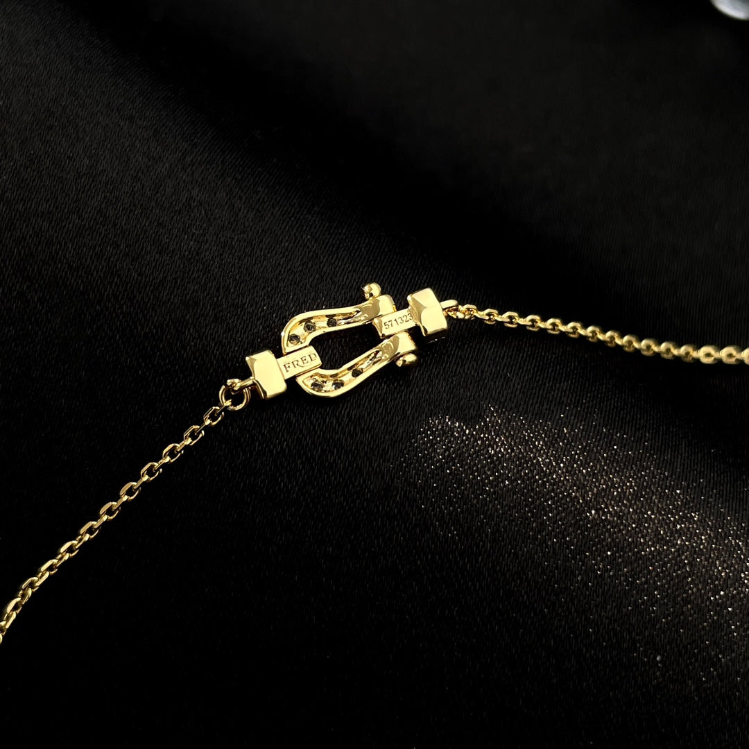 [Luxery]FORCE 10 FULL DIAMOND BUCKLE CHAIN LINK MINI MODEL