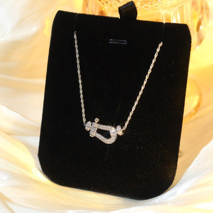 [Luxery]FORCE 10 DIAMOND SILVER NECKLACE MINI MODEL