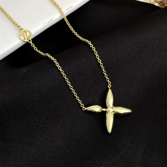 [Luxery]LOUISETTE GOLD NECKLACE