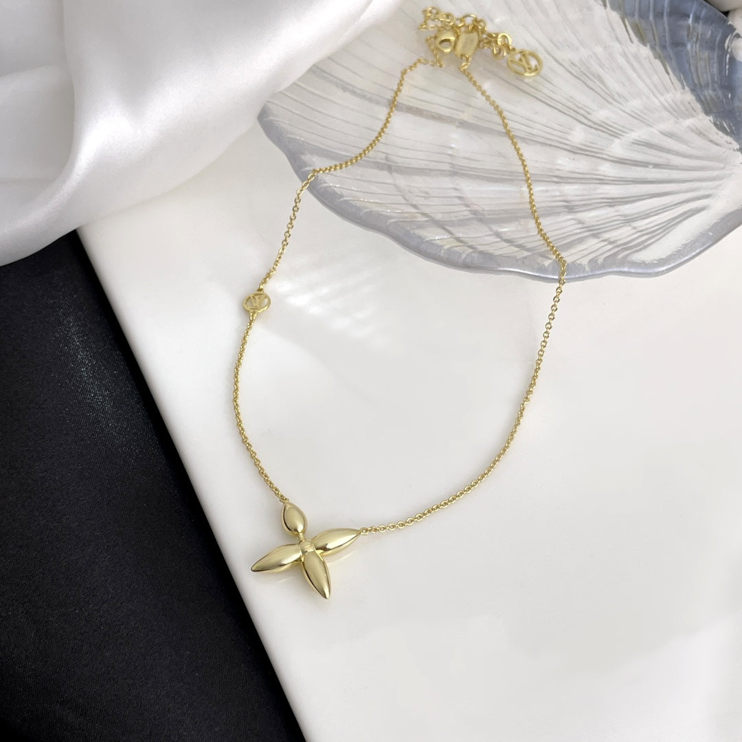 [Luxery]LOUISETTE GOLD NECKLACE