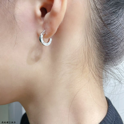 [Luxery]LOVE MINI EARRINGS