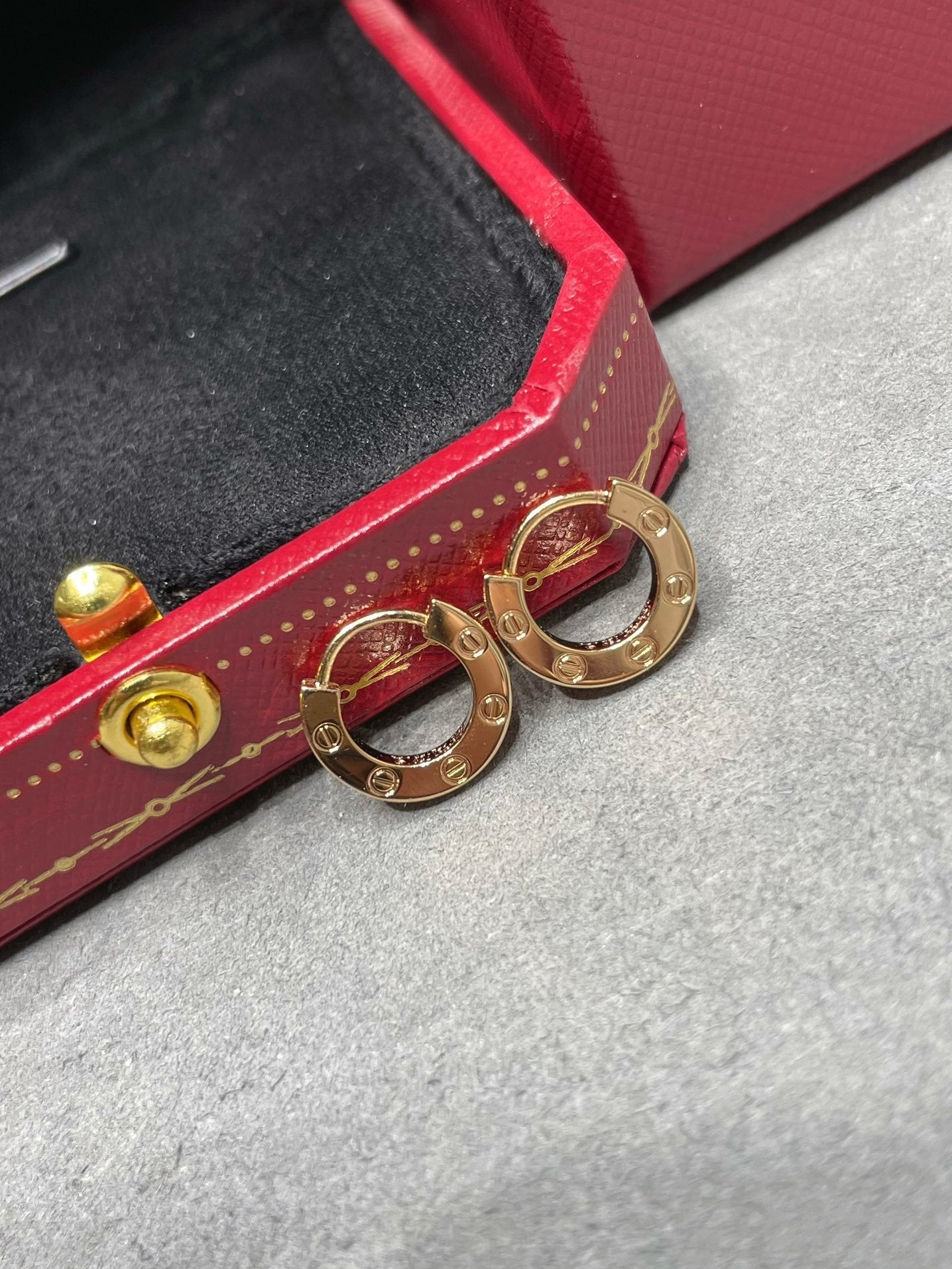 [Luxery]LOVE MINI EARRINGS