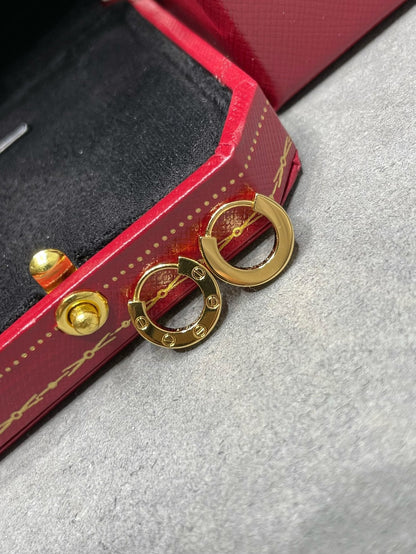 [Luxery]LOVE MINI EARRINGS