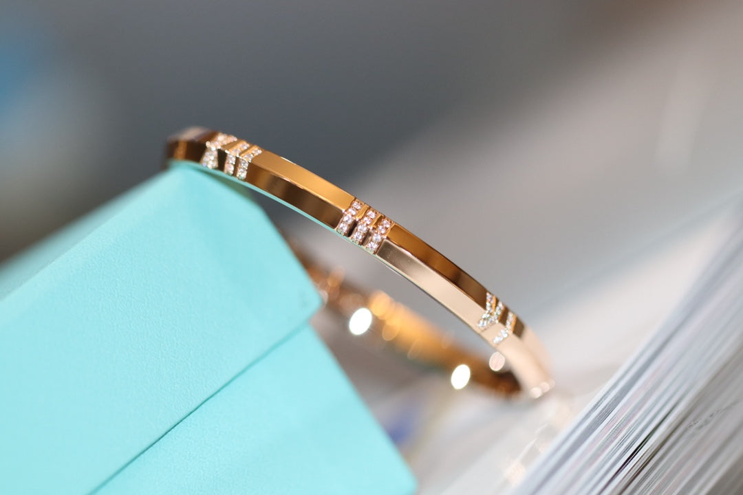 [⭐Luxery Jewels]ATLAS X ARMBAND AUS ROSÉGOLD
