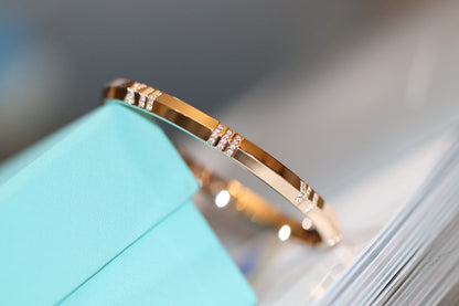 [⭐Luxery Jewels]ATLAS X ARMBAND AUS ROSÉGOLD