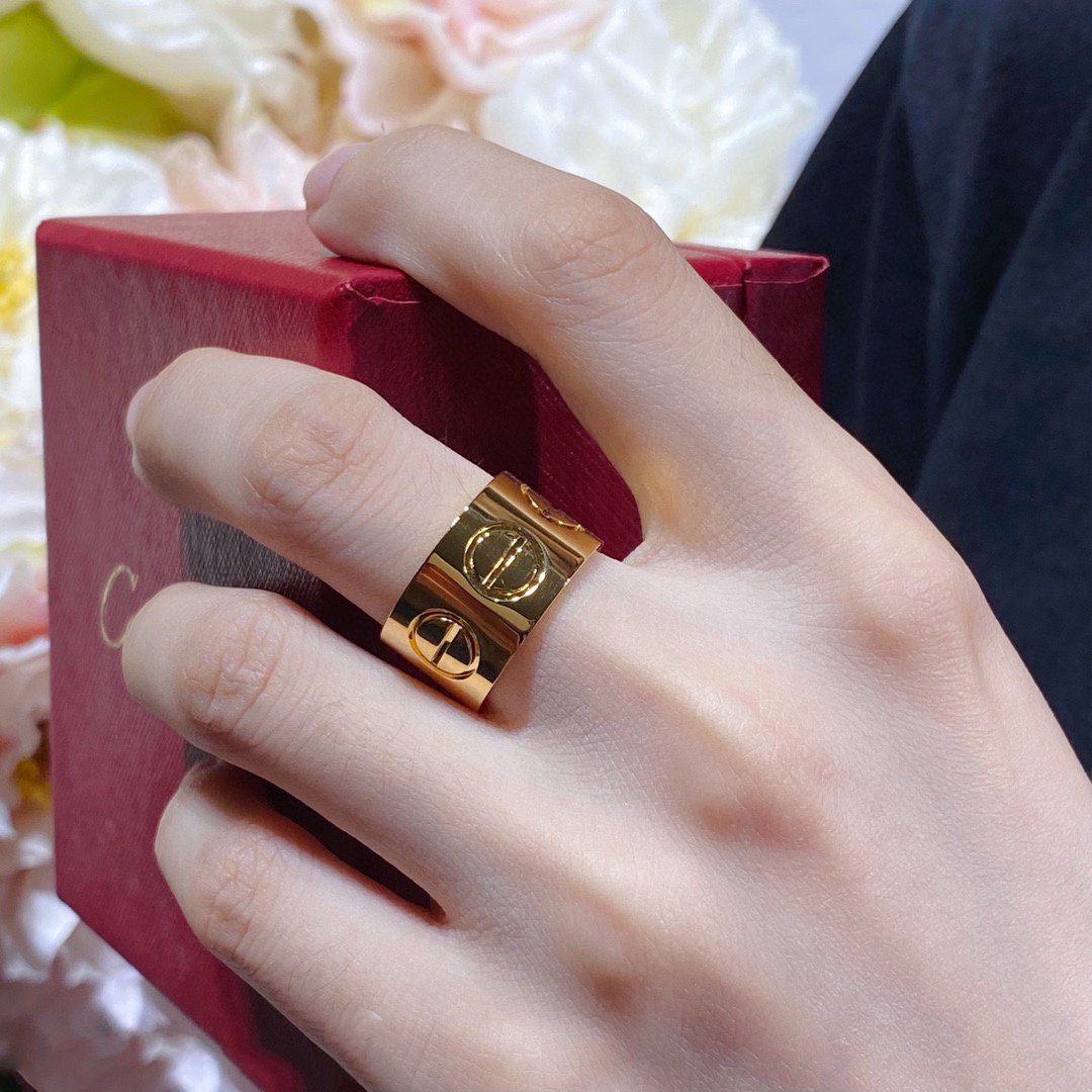 [Luxery]LOVE 11MM LARGE RING