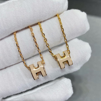[Luxery]MINI POP H NECKLACE