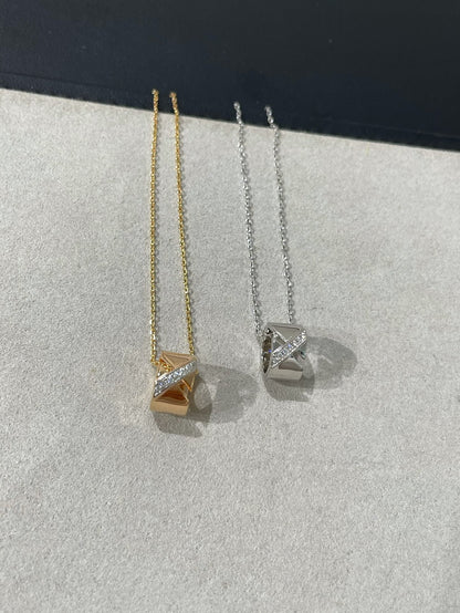 [Luxery]LIENS EVIDENCE DIAMOND NECKLACE