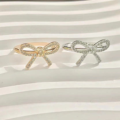 [⭐Luxery Jewels]TWIST BOW RING