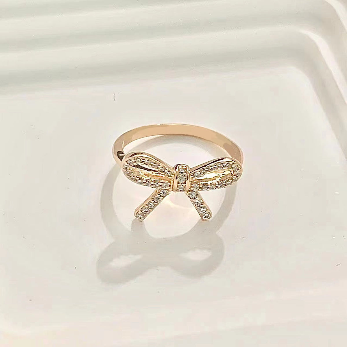 [⭐Luxery Jewels]TWIST BOW RING