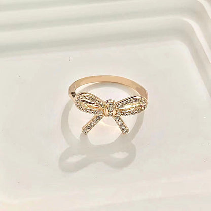 [⭐Luxery Jewels]TWIST BOW RING