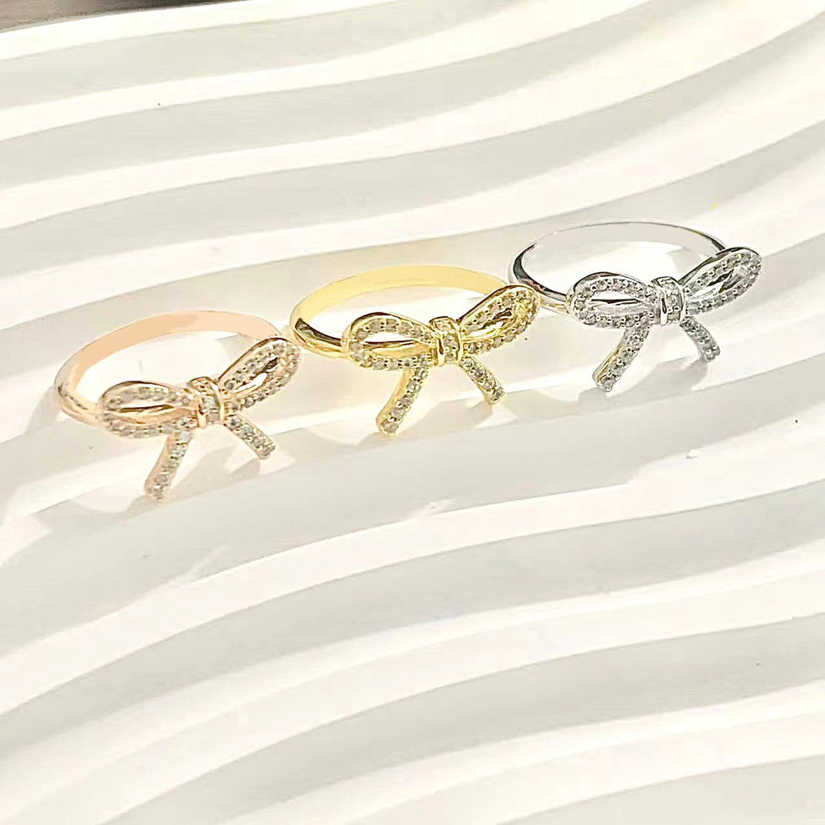 [⭐Luxery Jewels]TWIST BOW RING
