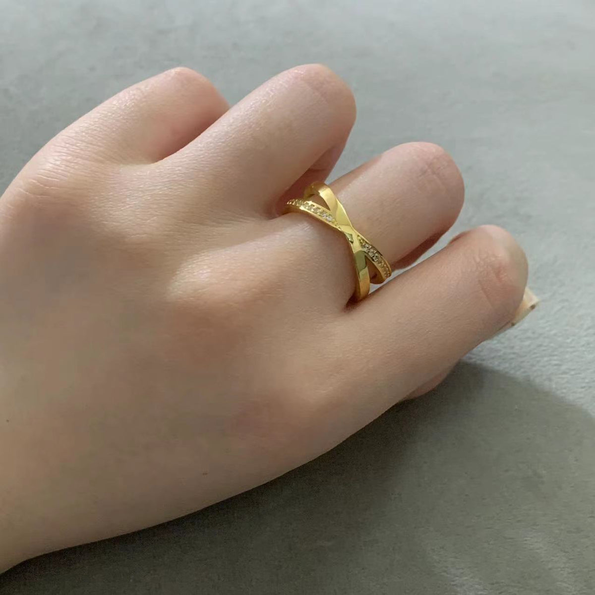 [⭐Luxery Jewels]ATLAS X DIAMOND RING