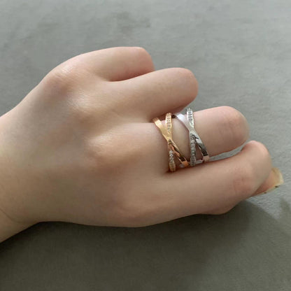 [⭐Luxery Jewels]ATLAS X DIAMOND RING