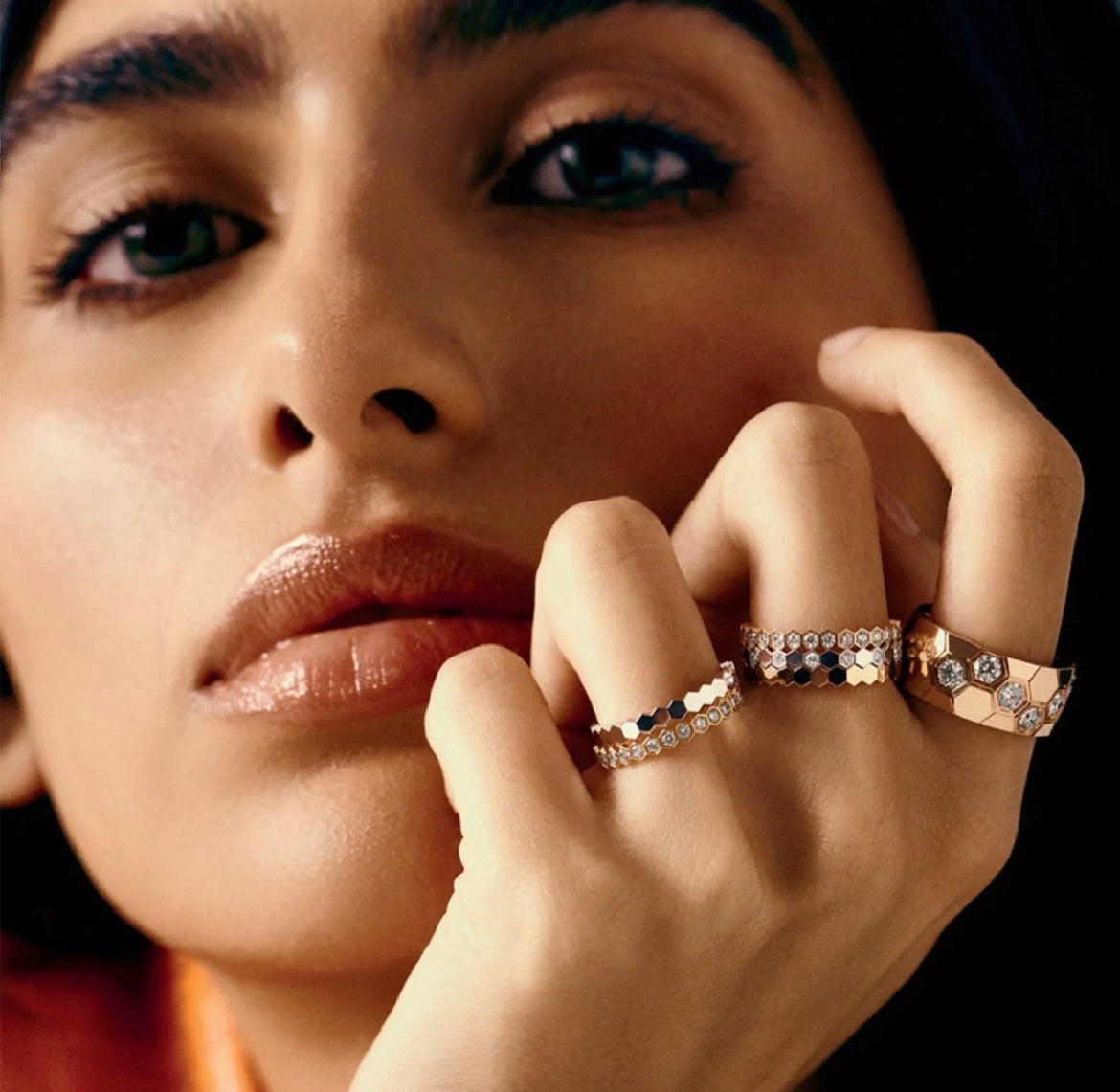 [Luxery]BEE LOVE DIAMOND LARGE RING