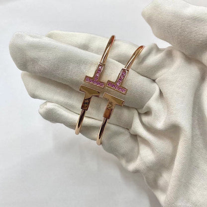 [⭐Luxery Jewels]T PINK GOLD PINK DIAMOND BRACELET