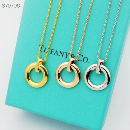 [⭐Luxery Jewels]T1 CIRCLE MEDIUM NECKLACE